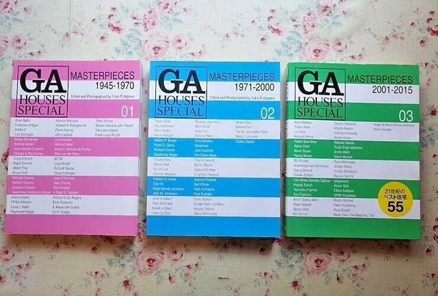 趣味・スポーツ・実用 GA HOUSES SPECIAL MASTERPIECES 02 GA HOUSES SPECIAL 01 & 02 Set MASTERPIECES 1945-1970 1970