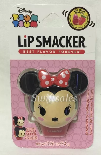 Lip Smacker Disney Tsum Tsum Balms - Minnie Strawberry Lollipop