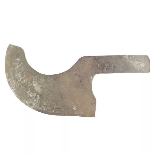 Antique 9.5" Outboard Whale Flensing Knife Curved Blade, 19th Century Antique 9.5" Outboard Whale Flensing Knife Curved Blade, 19th Century