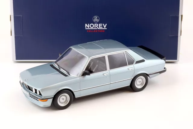 1:18 Norev BMW M 535i E12 Limousine 1980 blue metallic 183269