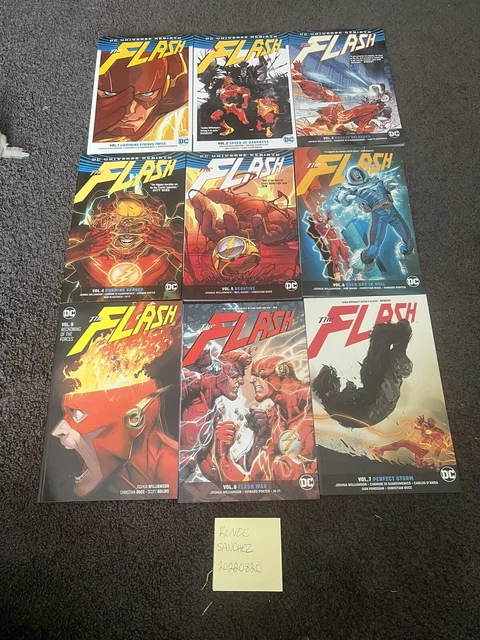 The Flash Vol 1-9  Rebirth by J. Williamson (2017, Trade Paperback)
