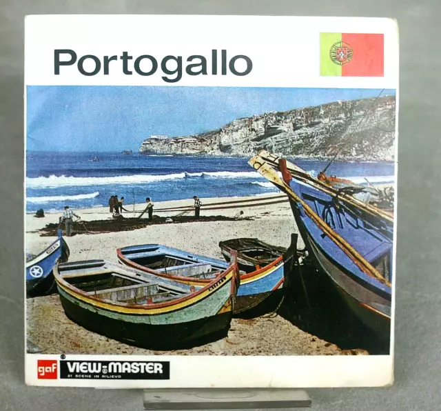 VIEW MASTER PORTOGALLO dischetti 3D originali ANNI 60 / 70/ 80 SIGILLATI