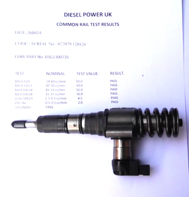 Iniettore Per VW Passat Sedan (3C2) Modello 2.0TDI 140 CV BMP 2005 - Foto 8