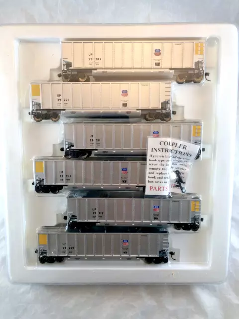 Walthers ho UP 6-pack Bethgon Coalporter hopper set NEW