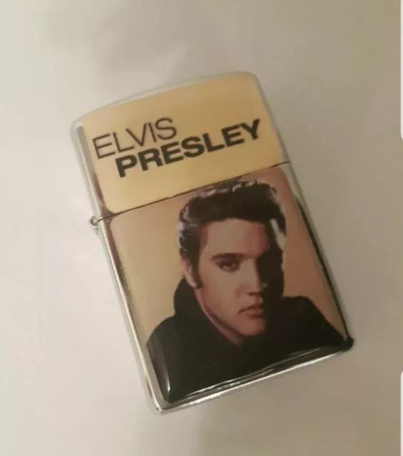 Rare Briquet à essence a l'effigie de Elvis Presley Edition limitée