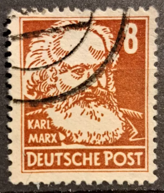 DDR 1952 - KÖPFE  - Mi. 329 za XII, gestempelt - gepr. BPP