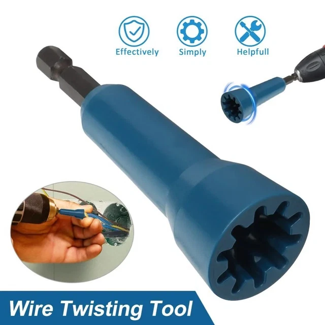 Twisting Socket TWISTING ADAPTER WIRE Twisting Tool Wire Twister Connector Socket EUR 9 ...