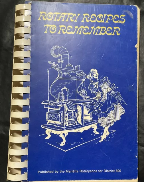 Rotary Recipes To Remember 1974 Rotaryanns Of Marietta Rotary Club