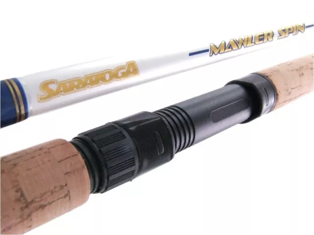 SARATOGA MAWLER Carbon Fibre 10kg 11'0 3pc Surf Fishing Rod and Reel Combo Beach 2