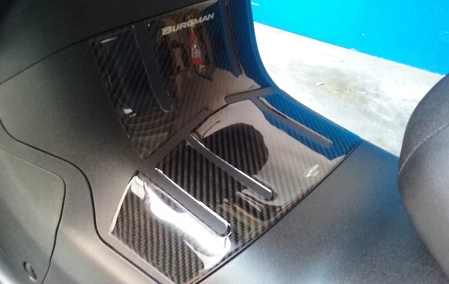 Burgman 400 Adesivo 3D Protettivo Per Pedane Suzuki (2017-2025) - Decorativo E Antigraffio Adesivi Sh 125 - Foto 6