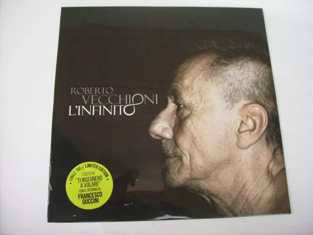 Roberto Vecchioni - L'infinito - Lp  Vinile Nuovo Sigillato 2018 - Guccini