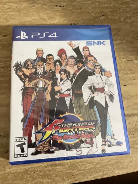 King Of Fighters Collection: The Orochi Saga (PlayStation 4, 2021) NEW! PS4 LRG