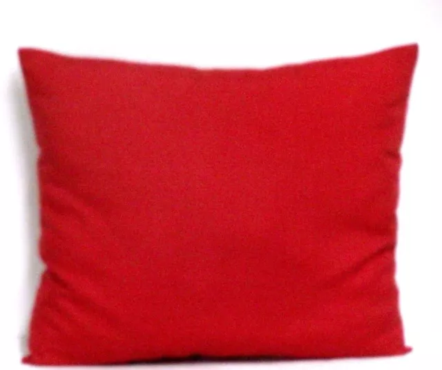 Toddler Pillow on Red Flannel RF15 New Handmade