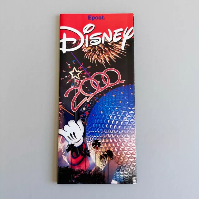 2000 Epcot Walt Disney World Guide Map Book Brochure WDW Millennium Celebration