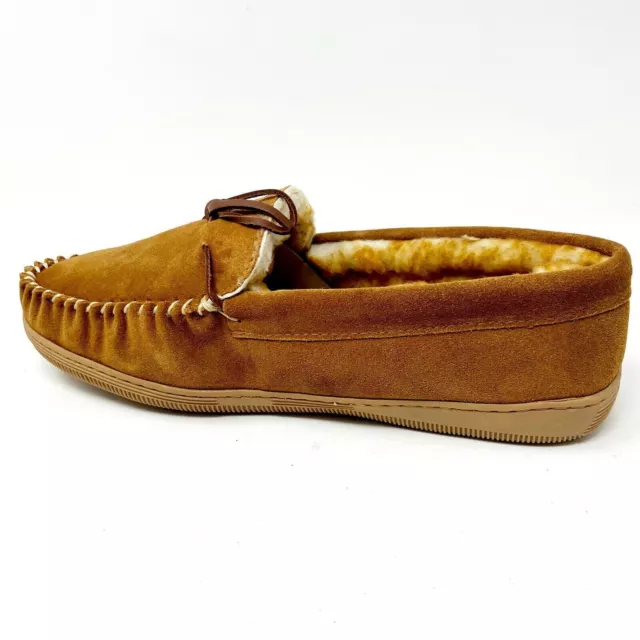 Tamarac Camper Tan Cowhide Mens Size 15 Wide Moccasin Comfort Slippers Shoes 3