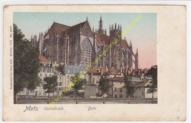 CPA 57000 Metz Cathedral Edit Braun & Co
