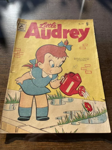 ORIGINAL VINTAGE Comic Book Magazine Playful Little Audrey No 29 1959