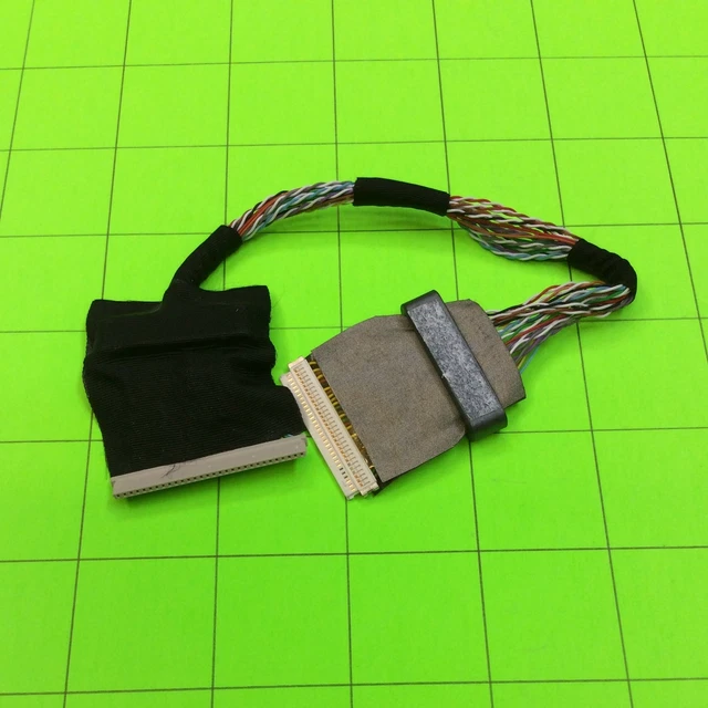 Dell 1703FPT Monitor Display Gold LVDS LCD Rainbow Black Video Signal Cable Wire