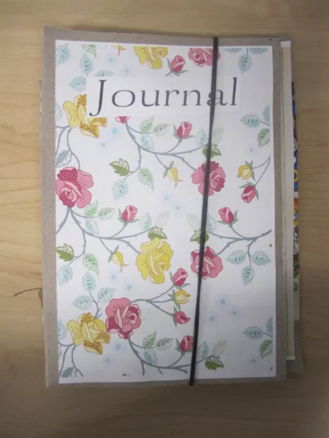 Handmade Princess Themed Junk Journal, Upcycled Journals, Journal for writing