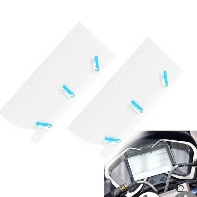 2x Clear Speedometer Screen Film Scratch Protector Sticker For SYM CRUISYM150