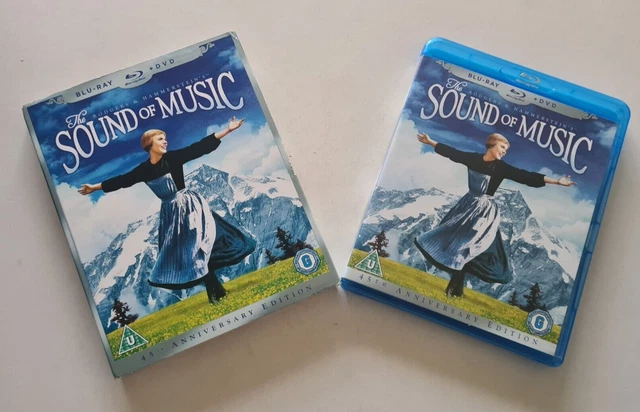 THE SOUND OF Music Blu-ray + DVD Slipcase 45th Anniversary Edition ...