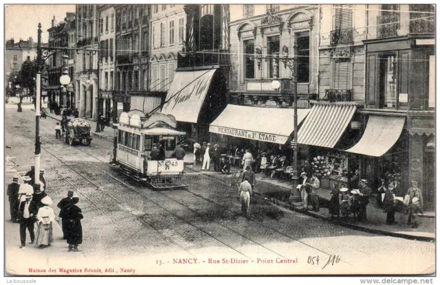 54 NANCY - rue saint dizier - point central.