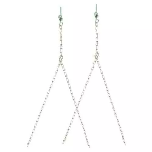 Campbell  500 Lb. Working Load Zinc Plated Steel Porch Swing Chain Kit T0702024N