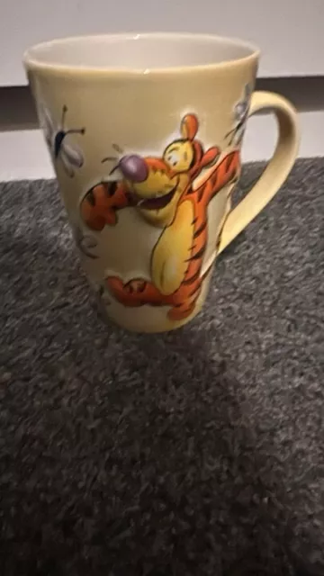 Disney Store Exclusive Tigger & Butterflies 3D Mug Winnie The Pooh