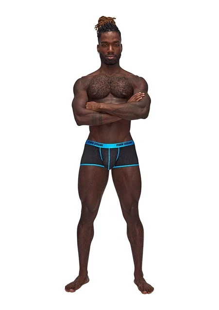 Boxer black and blue S - XL designer pantaloni sexy eleganti hot neri blu
