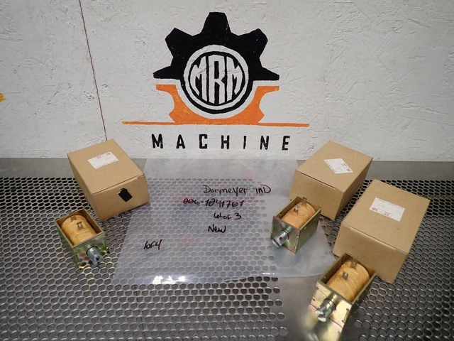 Dormeyer 006-1041701 Solenoids New Old Stock (Lot of 3) See All Pictures