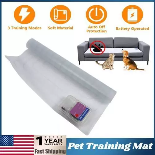 Pet Mat Electronic Barrier Repellent Pet Training Shock Mat for Dog Cat S M L