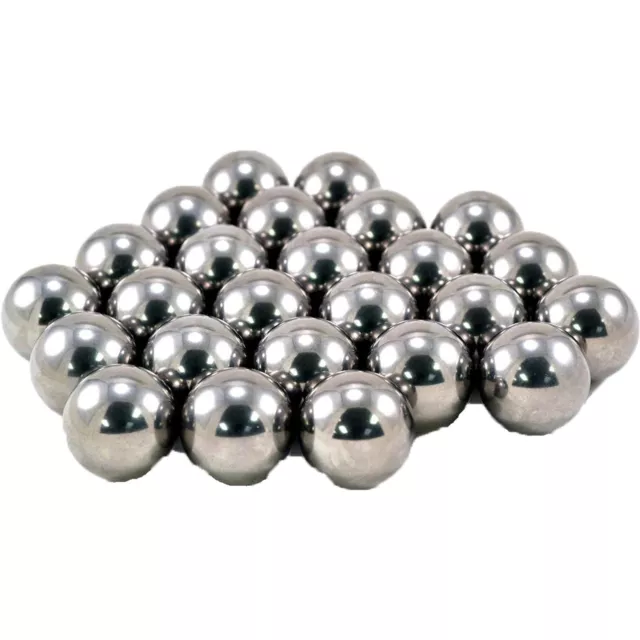 Weldtite Bike Bicycle Cycle Loose Ball Bearings1/4" 24, 48, 72 and 96 Pcs Silver