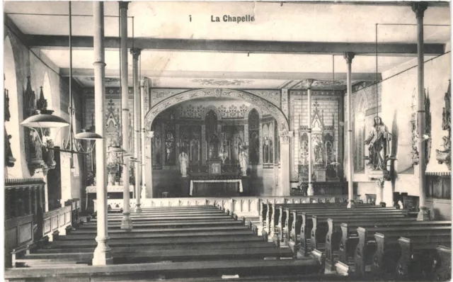 CPA Carte postale Belgique Hachy Pensionnat des Frères La chapelle 1910 VM74420