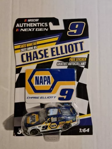 CHASE ELLIOTT #9 NAPA 1:64 NASCAR AUTHENTICS NEXT GEN 2022 Wave 5