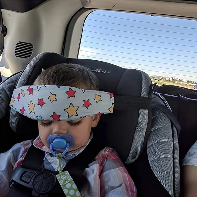 Baby head support Perfect for car seat Secure & Comfortable 