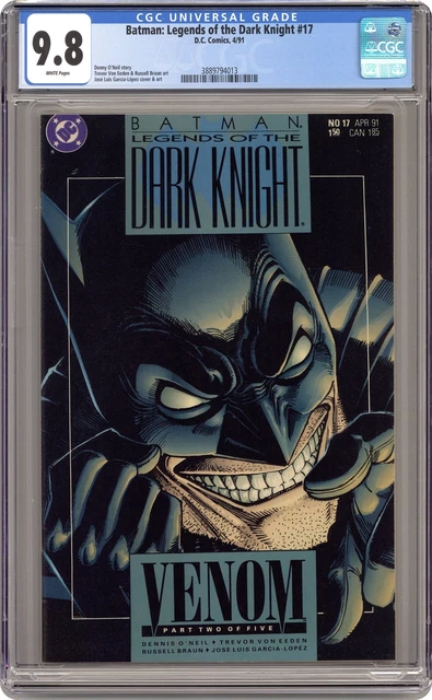 Batman Legends of the Dark Knight #17 CGC 9.8 1991 3889794013