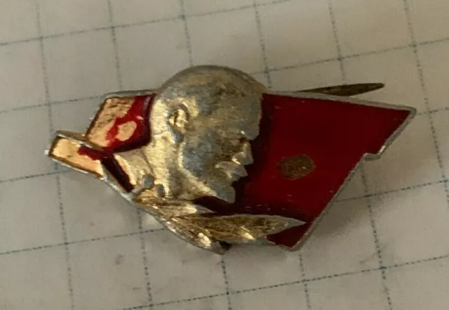 Pin Badges Lenin USSR Propaganda Ilich Lenin Russian Soviet USSR Vintage #5