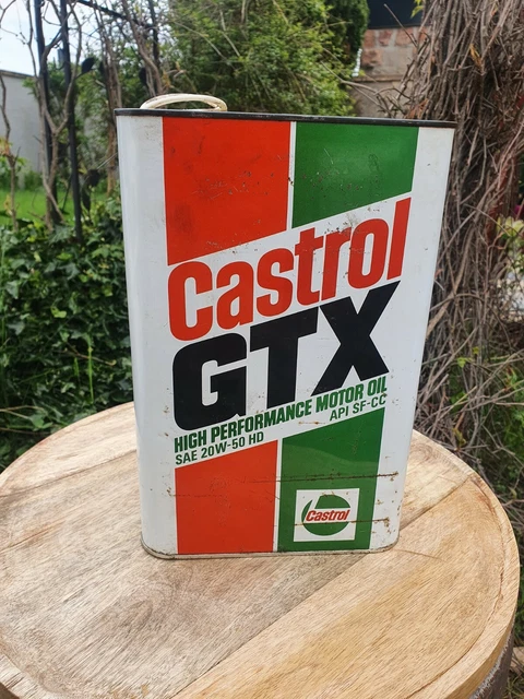 Castrol Öldose Ölkanne Ölkanister sehr alt Vintage rar Selten