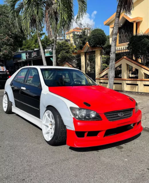is300 is200 Altezza Wide Body Kit Flares V2 RB Style FRP JDM Fender flares