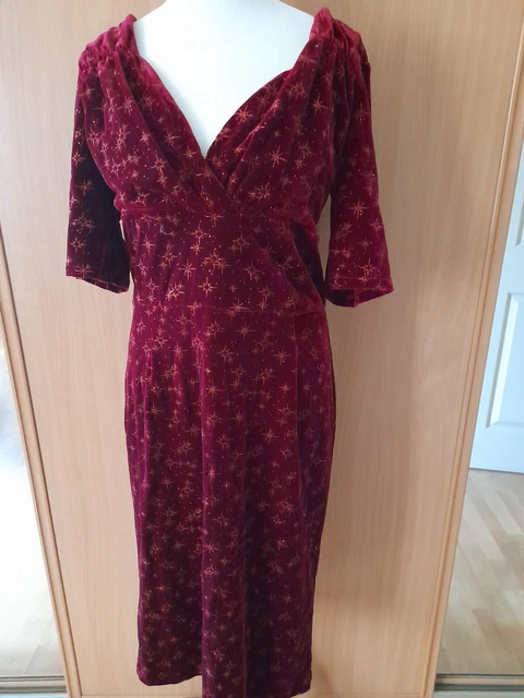 COLLECTIF TRIXIE DRESS Atomic Star Dress Size 12 25.00 PicClick UK