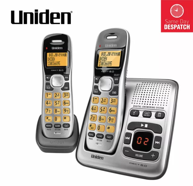 UNIDEN DECT 1735+1 DIGITAL PHONE SYSTEM WITH POWER FAILURE BACKUP Wi-Fi FRIENDLY