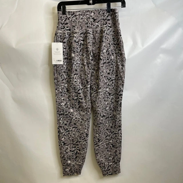 ATHLETA SALUTATION TEXTURED Jogger Women's Size M Meadow Decadent 105.