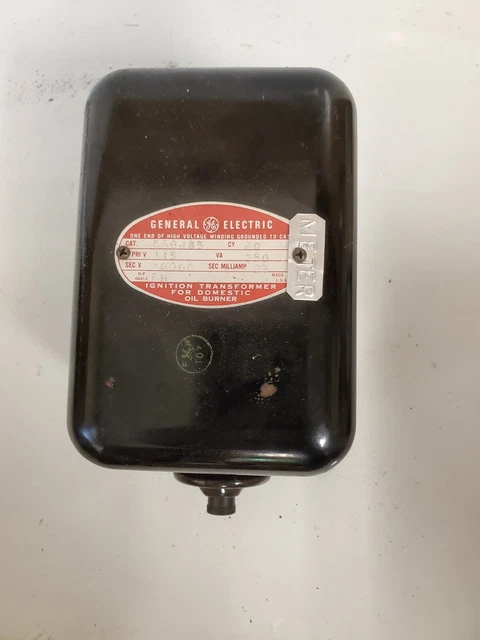 GE 56G485 Ignition Transformer 115v 60hz 10000v secondary