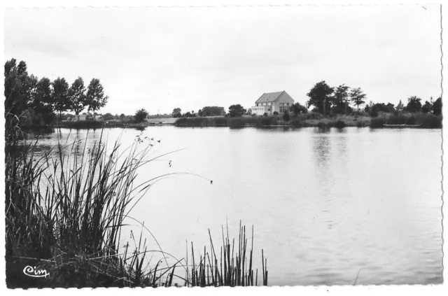 AUBIGNY-SUR-NERE 18 Parc des sports, Etang , gymnase CPA dentelée non circulée