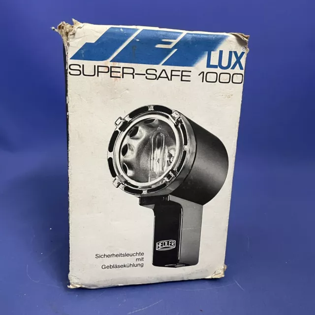 Hedler Jet Lux 1000W Vintage Photography Light Unit Boxed Excellent Condition