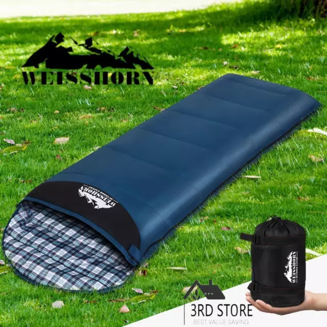 Weisshorn Sleeping Bags Single Sleeping Bag Camping Hiking Winter Thermal