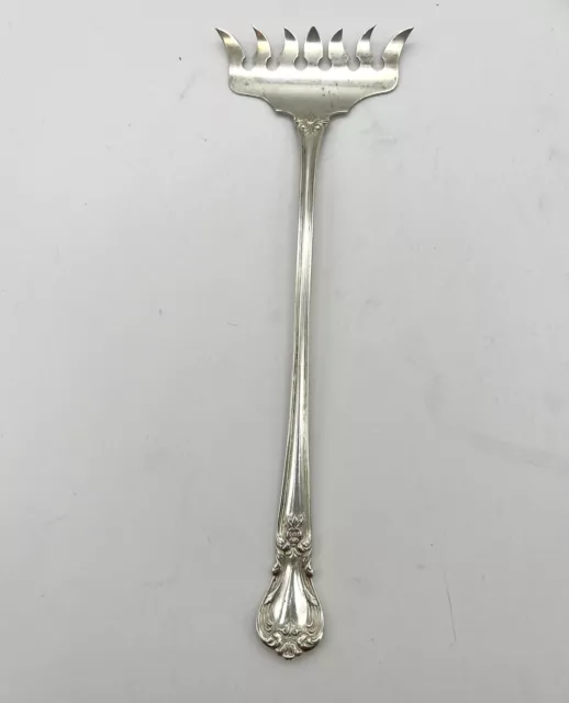 Weidlich Sterling Ancestry Sardine fork  6 3/4 inches No Mono