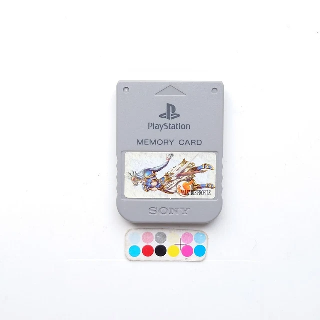 SONY PlayStation 1 PS1 15 Bloc Carte Mémoire SCPH-1020 3set Véritable
