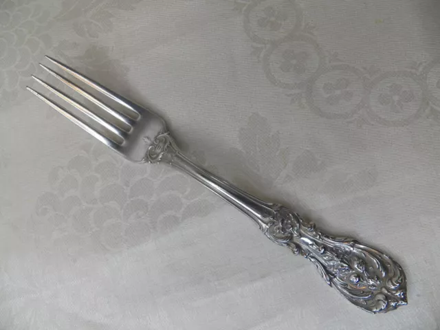 Reed & Barton Francis 1St Sterling Silver Dinner Fork Om, H 7 1/8" No Monogram