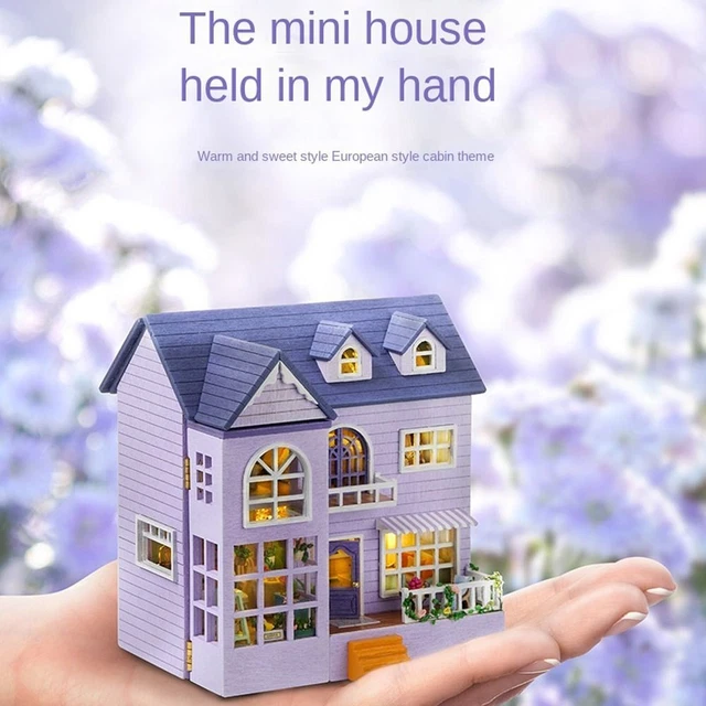 Birthday Gifts Dollhouse Doll house accessorie DIY Mini House Miniature Items